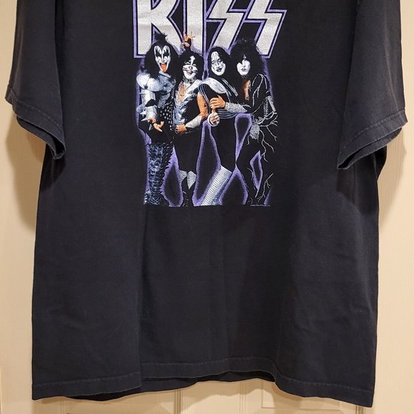 KISS Vintage Original Retro Rock & Roll Band Shirt XXL Ace Peter Gene Paul - Picture 8 of 10